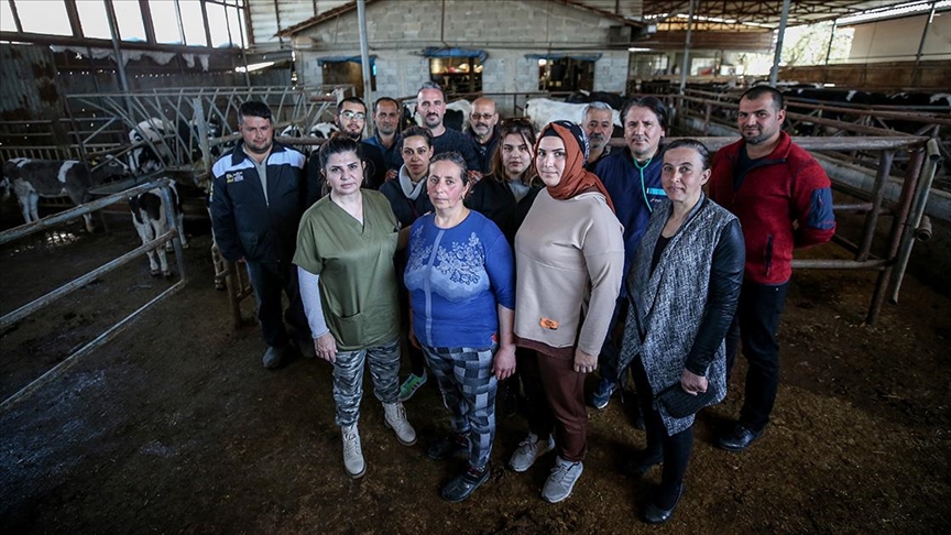Çukurova Üniversitesi İle Gönüllü Veterinerlerden Hataylı Hayvan Yetiştiricilerine Destek